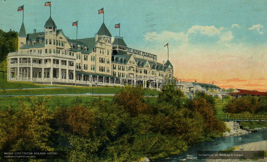 Postcard: The Mt. Pleasant Hotel, Bretton Woods, White Mountains, New Hampshire